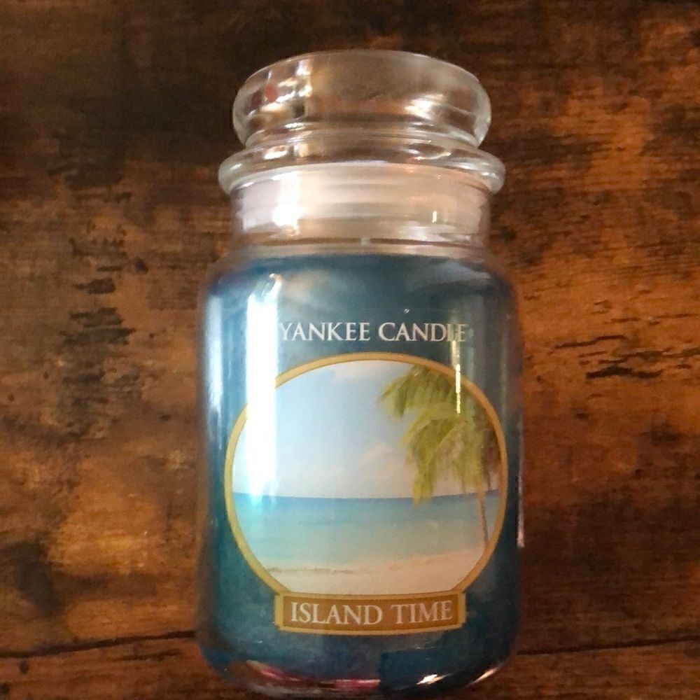 Island Time Yankee Candle 22oz Large Jar Scent